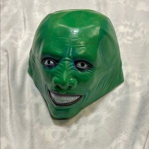 Men’s Green Mask with Grinning Face